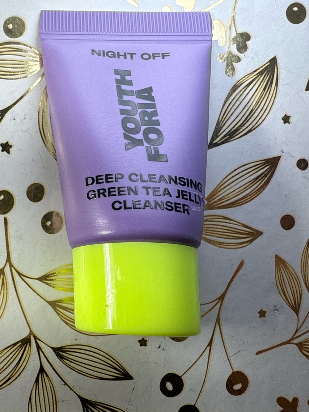 Night Off Deep Cleansing Green Tea Jelly Cleanser - mini